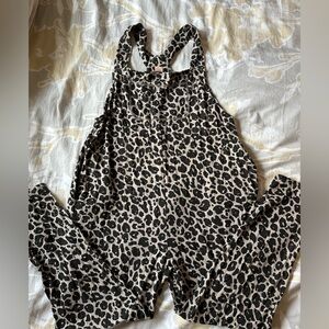 Smash + Tess ROMPERALLS IN Lola Leopard